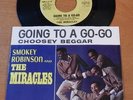 1965 Vintage Smokey Robinson Miracles Going To A Go-Go 45 Record Picture Sleeve