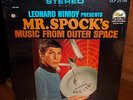 Leonard Nimoy Star Trek Mr. Spock Music From Outer Space Record LP Album sealed