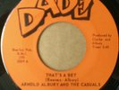 rare FL funk soul 45 ARNOLD ALBURY & THE CASUALS That's A Bet on DADE hear