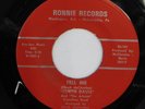 rare Northern Soul 45 CURTIS DAVIS tell me RONNIE