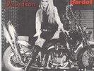 BRIGITTE BARDOT Harley Davidson / Contact (AZ 10346) France PS 45 M-