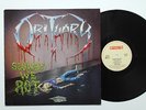 OBITUARY -Slowly We Rot LP 1989  cult debut 