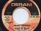 Eyes Of Blue Northern Soul 45 rpm Record Heart Trouble Up And Down Deram HEAR