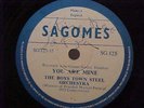 CALYPSO-,NORMAN SPAN KING RADIO,#2-1952 TRINIDAD BOYS TOWN STEEL  Sagomes 78