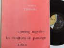 Frederic Rzewski COMING TOGETHER  autographed Opus 1 lp