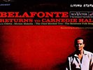 BELAFONTE RETURNS to Carnegie Hall RCA Living Stereo LSO 6007 2LPs 1960 1/1/1/3s