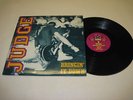 JUDGE BRINGIN' IT DOWN LP W/POSTER INSERT 1989 REV NYHC CHUNG KING CAN SUCK IT
