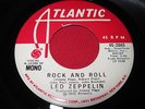 RARE PROMO 45 - LED ZEPPELIN - ROCK AND ROLL - ATLANTIC 2865