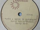 L K RARE DAVID BOWIE  IT'S A DRIVE IN SATURDAY  2 SIDED ACETATE