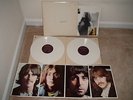 BEATLES WHITE ALBUM WHITE VINYL WITH PHOTOS AND POSTER