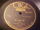 Victoria Spivey - NO, PAPA, NO - BLUES - Okeh Electric 8634