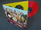 THE BEATLES Aussie RED VINYL  Sgt Peppers Lonely Hearts