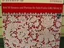 GRUMIAUX bach sonatas partitas stereo 2 lp hifi PROMO Philips MINT PHS 2-900