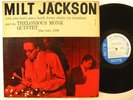 MILT JACKSON & The Thelonious Monk Quintet LP Blue Note lexington/63rd DG mono