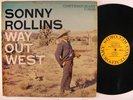 SONNY ROLLINS Way Out West LP on Contemporary DG mono