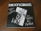 BUNCHOFUCKINGOOFS  BFG - There’s No Solution - Rare Canadian Punk 45  1986