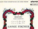 SAX 2366 UK B/S ANNIE FISCHER - MOZART PIANO CONCERTOS 20 & 23 - NM+