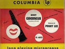 Benny Goodman with Peggy Lee vocals, Columbia Records, 1949, CL 6033,10