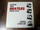 BEATLES - AFTER THE BEATLES SOLO LIVE , korea vinyl lp Korea Only and Unique NM