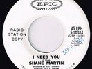 Shane Martin-I Need You/You're So Young-Northern Soul-Epic 10384 WLP-Listen