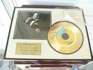 LTD FRANK SINATRA NEW YORK NEW YORK 24 KT PLATED RECORD/SIGNED AND NUMBERED