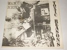 TOXIC REASONS War Hero on Banit Rare Punk 45 Picture Sleeve NM Hear