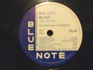 78 RPM-EDMOND HALLS SWINGSTET-BLUE NOTE 36-BIG CITY BLUES-STEAMIN' & BEAMIN'