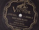 Victoria Spivey - VICTOR V-38584 - New York Blues & Covered With Blues