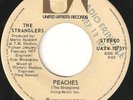 THE STRANGLERS -Peaches- RARE 1977 CANADIAN United Artists/UA 45  Canada  7