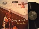 LUCKY THOMPSON - Lucky is back - RARE '65 original jazz LP on Rivoli