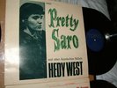 Hedy west Pretty Saro topic 12ti46 1966 UK press Mono record LP Great shape