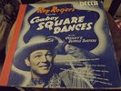 ROY ROGERS(COWBOY SQ DANCES) 78 rpm set of three ORIGINAL ON THE DECCA LABEL#226