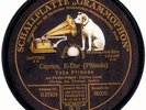 BLACK ELECTRIC GRAMMOPHON: PRIHODA PLAYS HIS CAPRICE/ BERCEUSE (CHOPIN) (1926)