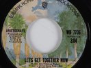 70s Soul 45 ARISTOCRATS Let's Get Together Now WARNER BROS HEAR VG++