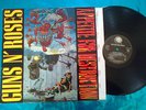 GUNS AND ROSES LP VINYL ALBUM APPETITE FOR DESTRUCTION WITHDRAWN SLEEVE