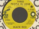 FUNK 45    MACK RICE   THREE PEOPLE IN LOVE    CAPITOL