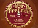 ANNETTE HANSHAW 1st REC0RD - 'SIX FEET OF PAPA' ON PERFECT 12290 BRIAN RUST COPY