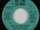 Funk 45 BACKYARD HEAVIES Just Keep On Truckin' HOT LINE HEAR