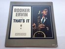 BOOKER ERVIN That's It CANDID LP PROMO DG WLP