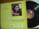 IDA HAENDEL Violin Brahms Celibidache Orig 1ED UK HMV CLP 1032 LP Mint- BEAUTY