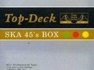 TOP DECK SKA 45's BOX   BACK TO VINYL 8 COLOURED 7