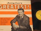 Jerry Lee Lewis S/T ROCKABILLY LP (Sun # 1265) Jerry Lee's Greatest
