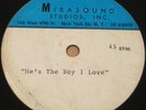UNKNOWN ARTIST 60's GIRL GROUP SOUND UNRELEASED METAL ACETATE HES THE BOY I LOVE