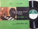 REINHOLD BARCHET Violin BACH Sonatas Nos 1-3 Vol. 1   France ERATO LDE 3169 MONO