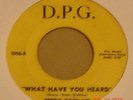 TERRY SINCLAIR northern soul 45 on D.P.G. “What Have You Heard”