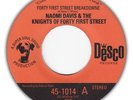 Funk Soul 45: NAOMI DAVIS & KNIGHTS OF FORTY FIRST STREET on Desco 1014 (1998)