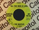The BEATLES dj 45 ALL YOU NEED IS LOVE / BABY YOU'RE A RICH MAN  CAPITOL VG+