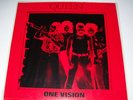QUEEN ONE VISION LIMITED EDITION PVC PRINTED NEGATIVE SLEEVE UK ONLY 12