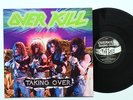 OVERKILL -Taking Over LP 1987