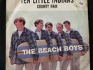 Rare Picture Sleeve 45 BEACH BOYS Ten Little Indians b/w County Fair on Capitol